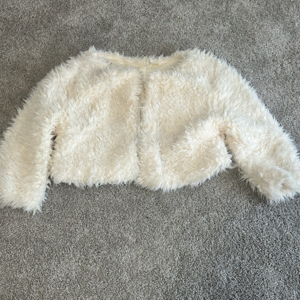 Faux Fur Crop Jacket